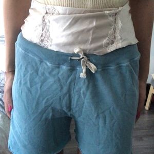Blue THE GREAT Short Pants Shorts Fits S/M/L